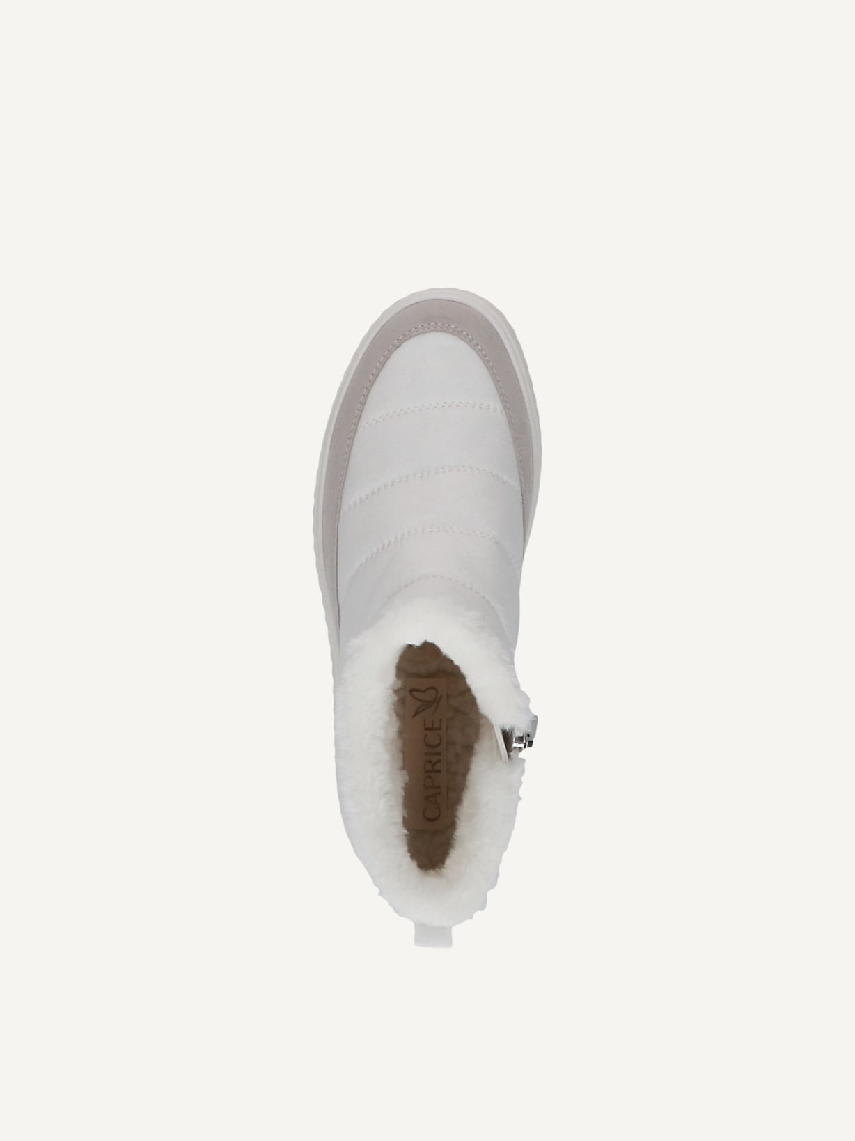 Caprice, Bottine - blanc doublure chaude PEARL COMB, image 4 sur 5