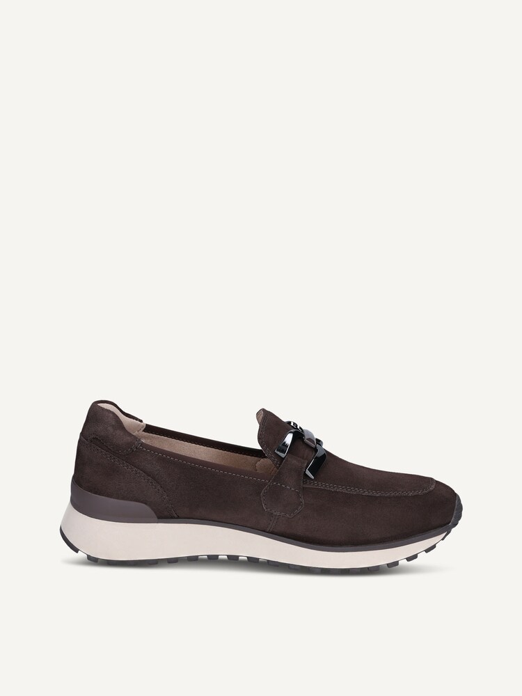 Caprice, Leather Slipper - brown DK BROWN SUEDE, image 3 of 5