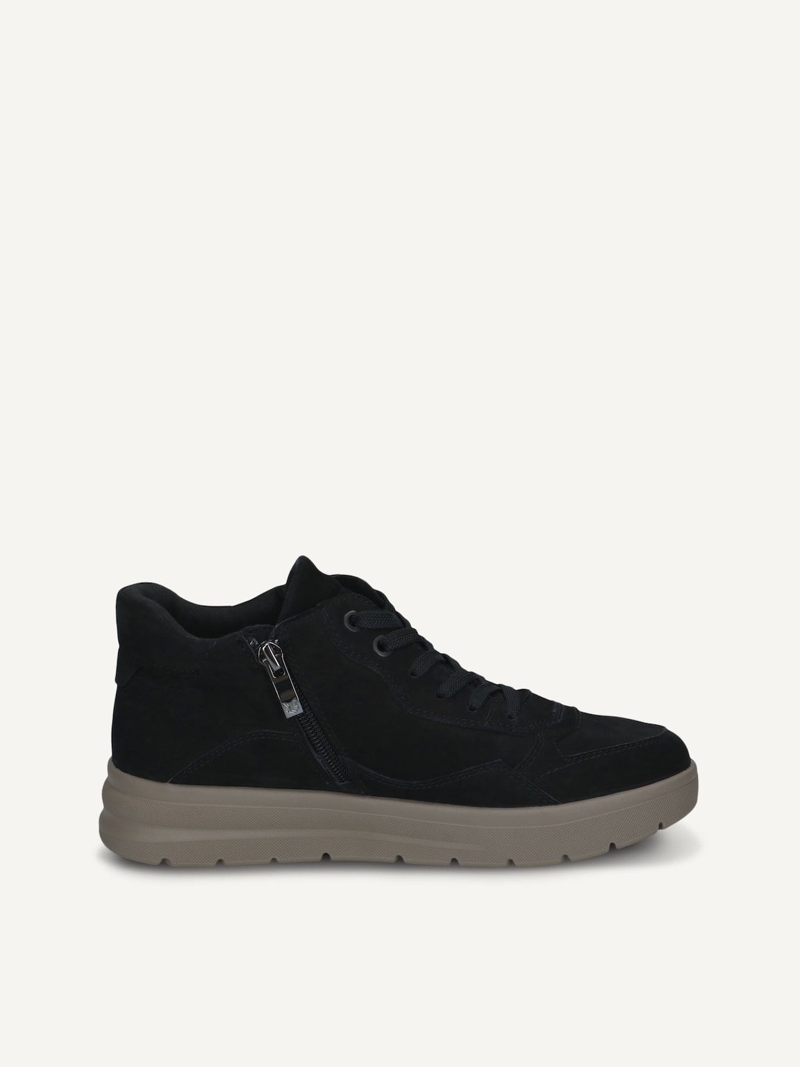 Caprice, Leather Sneaker - black BLACK NUBUC, image 3 of 5