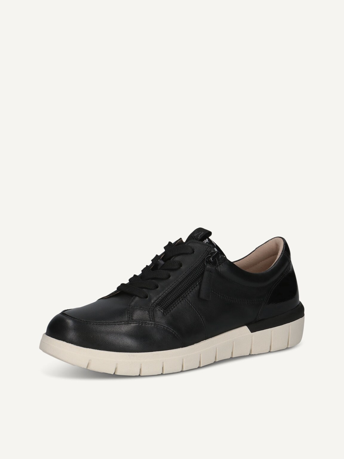 Caprice, Leather Sneaker - black BLACK COMB, image 1 of 5