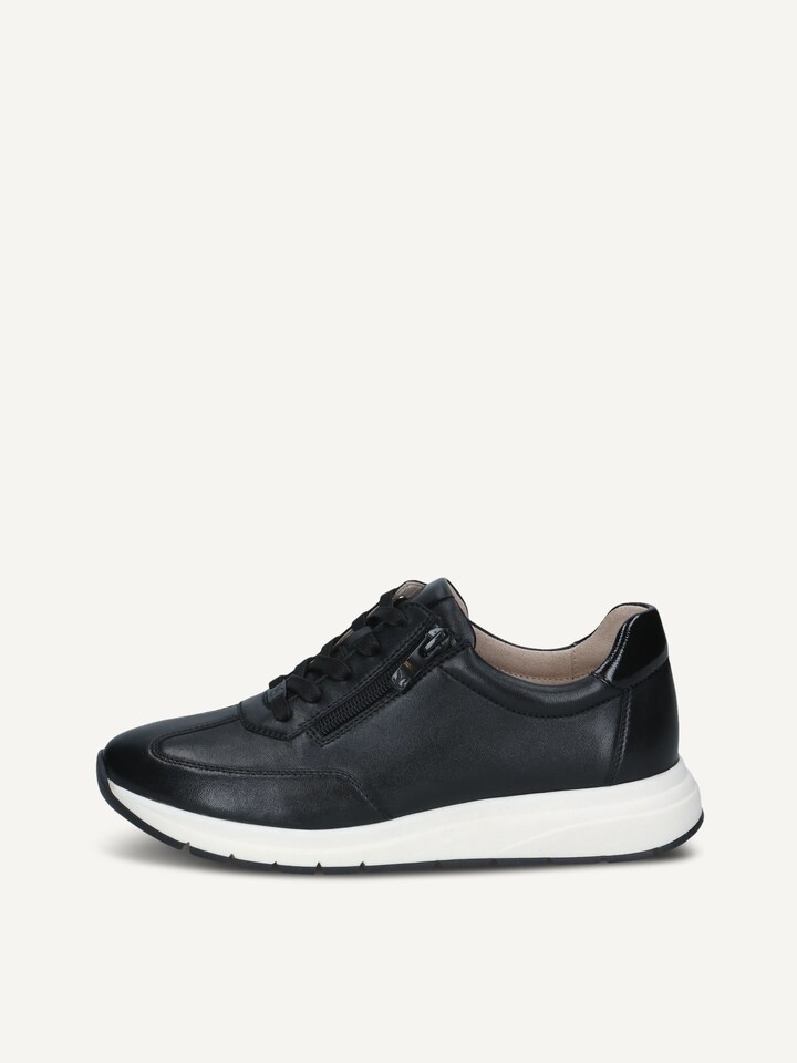 Caprice, Ledersneaker - schwarz BLACK COMB
