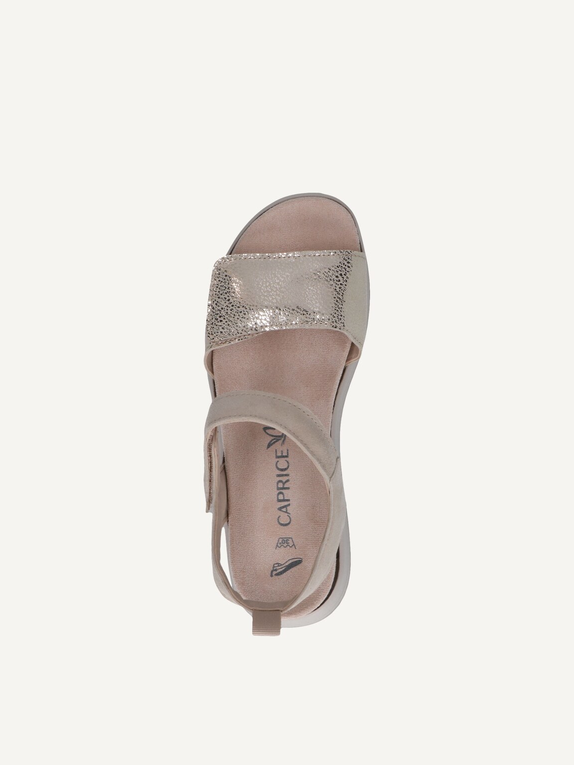 Caprice, Leather Sandal - offwhite OFFWHITE COMB, image 5 of 5