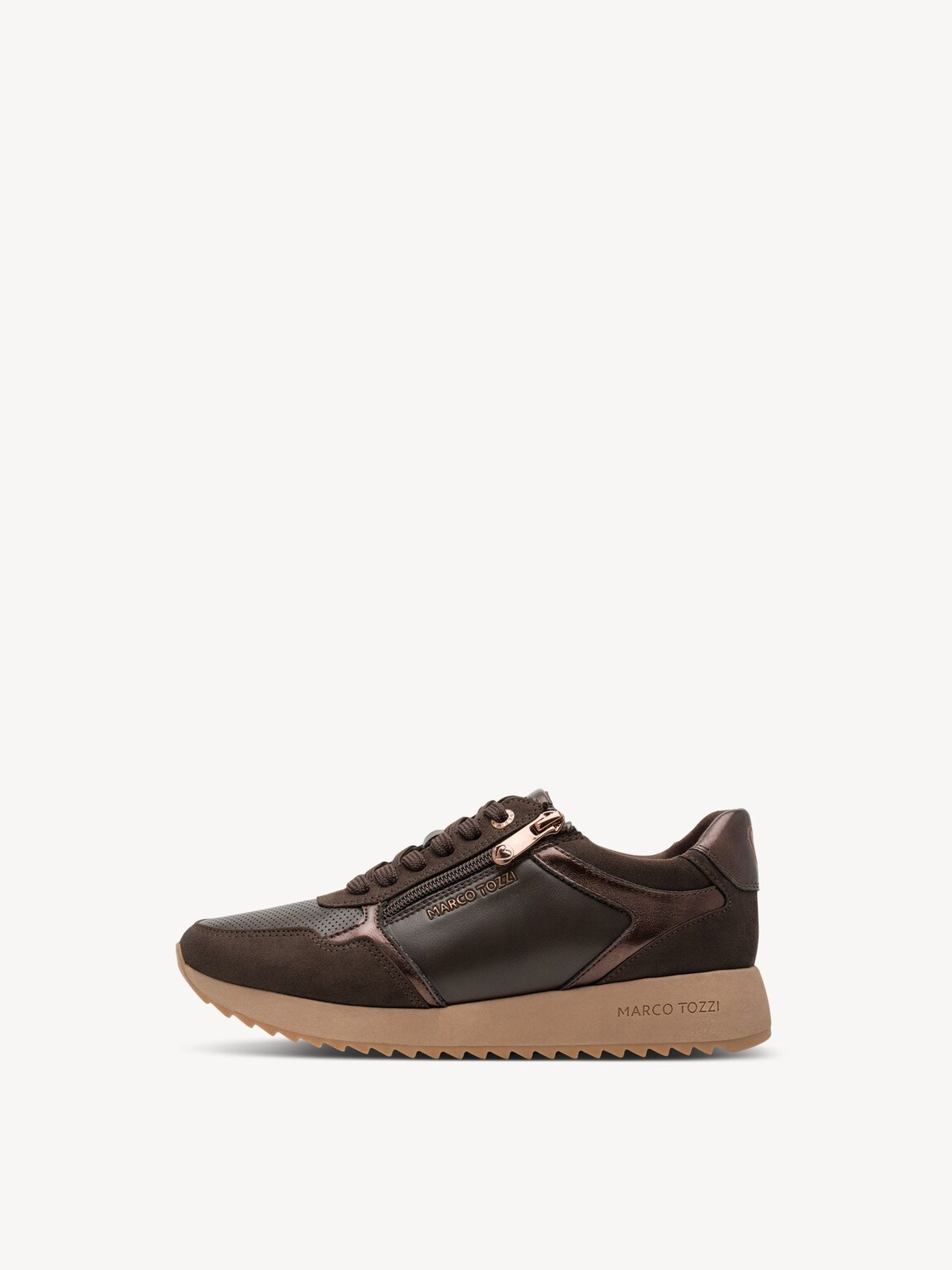 Marco Tozzi, Sneaker - marrone MOCCA COMB, immagine 1 di 6