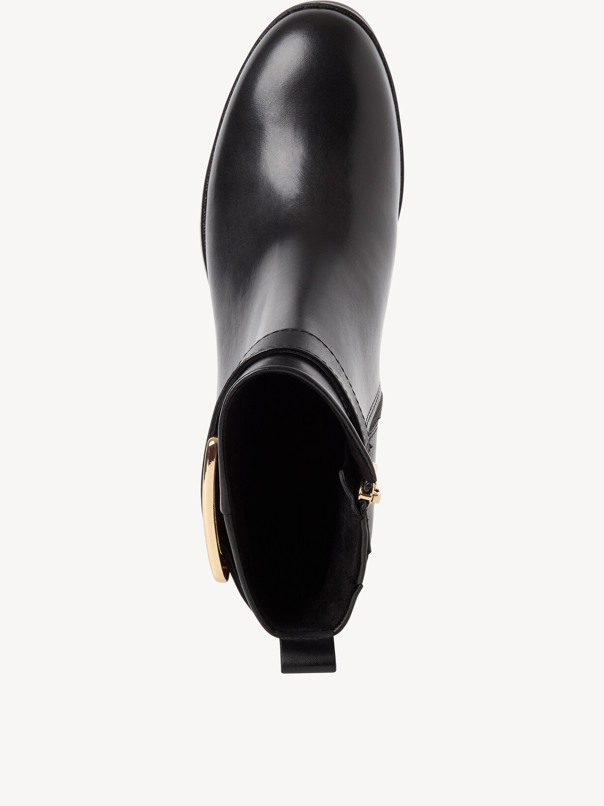 Marco Tozzi, Bottine en cuir - noir BLACK, image 5 sur 6