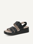 Not selected, Caprice, Leather Sandal - black BLACK NAPPA