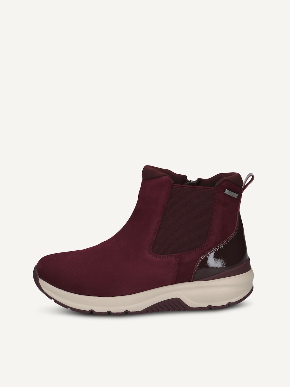 Caprice, Chelsea Boot - rot BORDEAUX COMB, Bild 1 von 5
