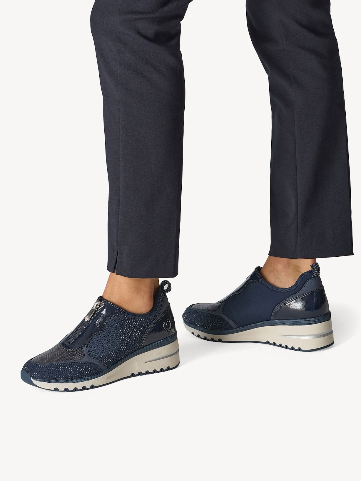 Marco Tozzi, Tenisky - modrá NAVY COMB, obrázek 2 z 7