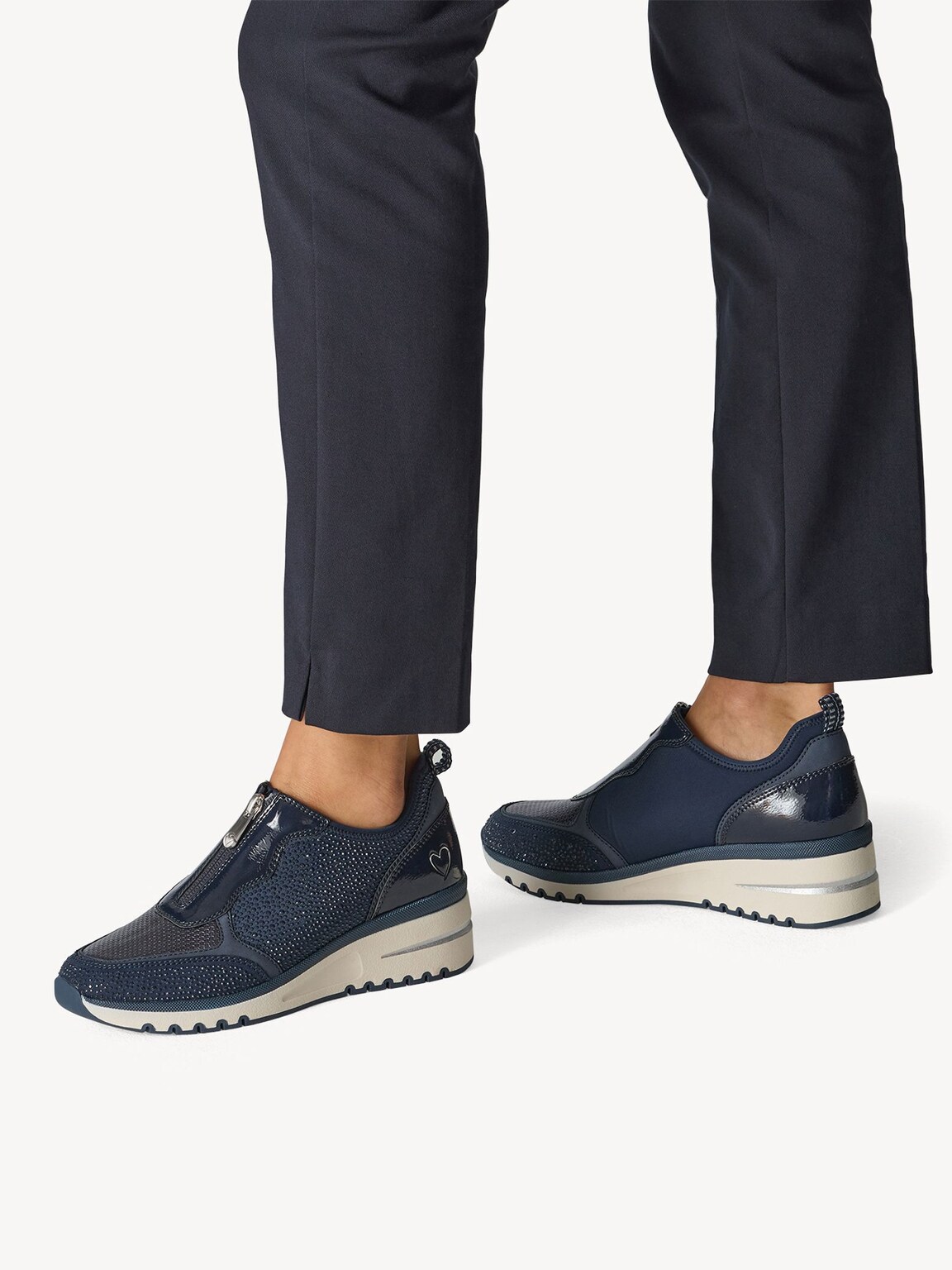 Marco Tozzi, Sneaker - blu NAVY COMB, immagine 2 di 7