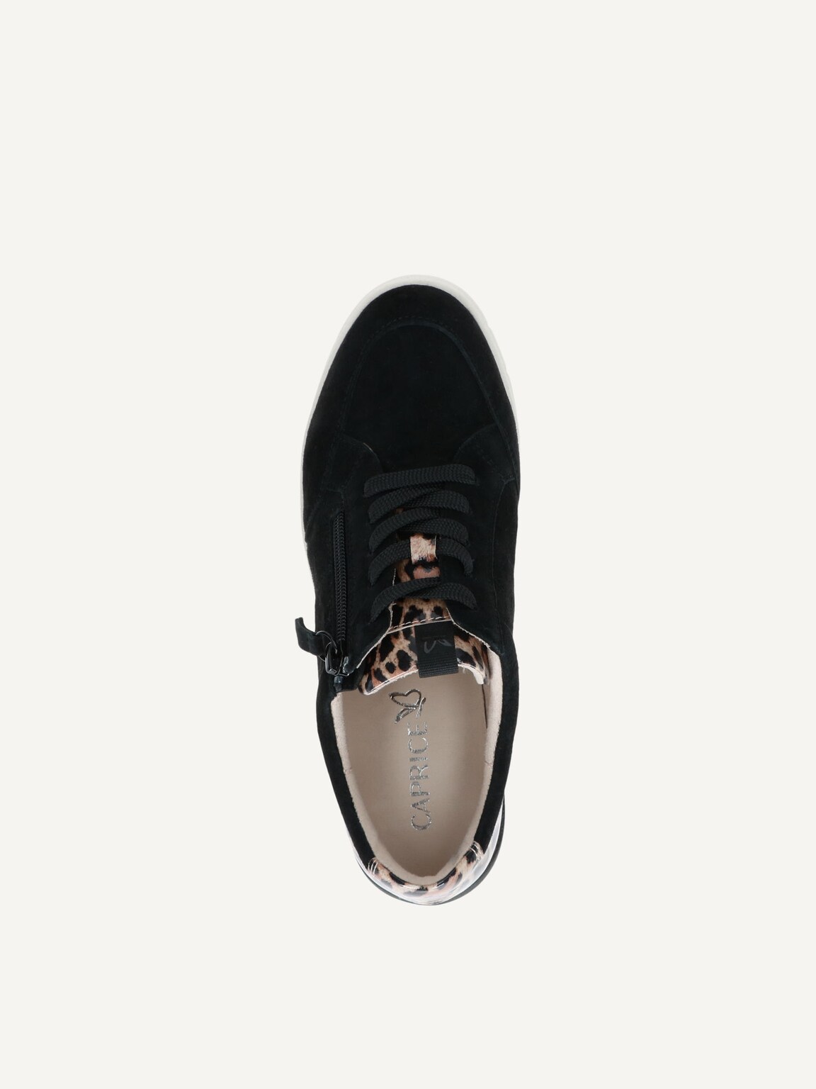 Caprice, Leather Sneaker - black BLACK LEO COMB, image 5 of 5