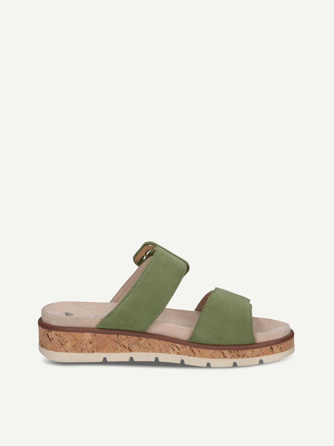 Caprice, Leather Mule - green GREEN SUEDE, image 4 of 6