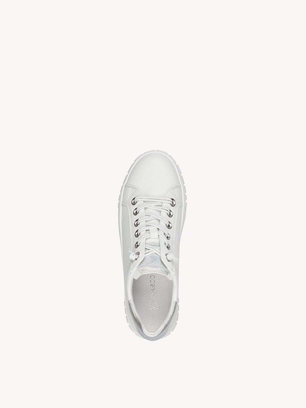 Marco Tozzi, Sneaker - wit WHITE COMB, afbeelding 5 van 6