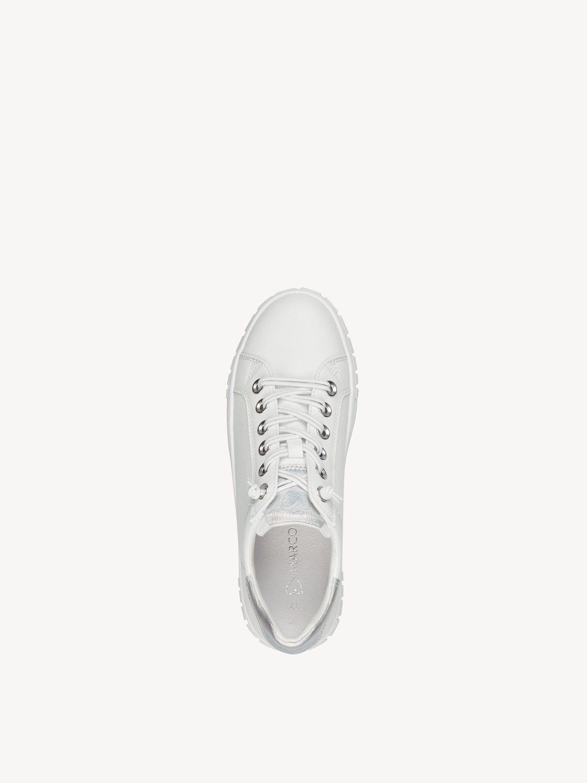 Marco Tozzi, Sneaker - bianco WHITE COMB, immagine 3 di 6