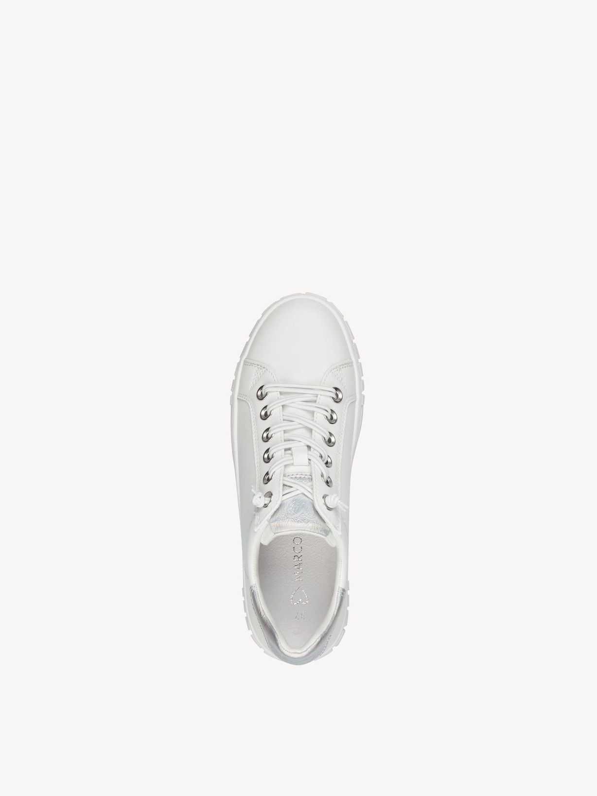 Marco Tozzi, Sneaker - wit WHITE COMB, afbeelding 5 van 6