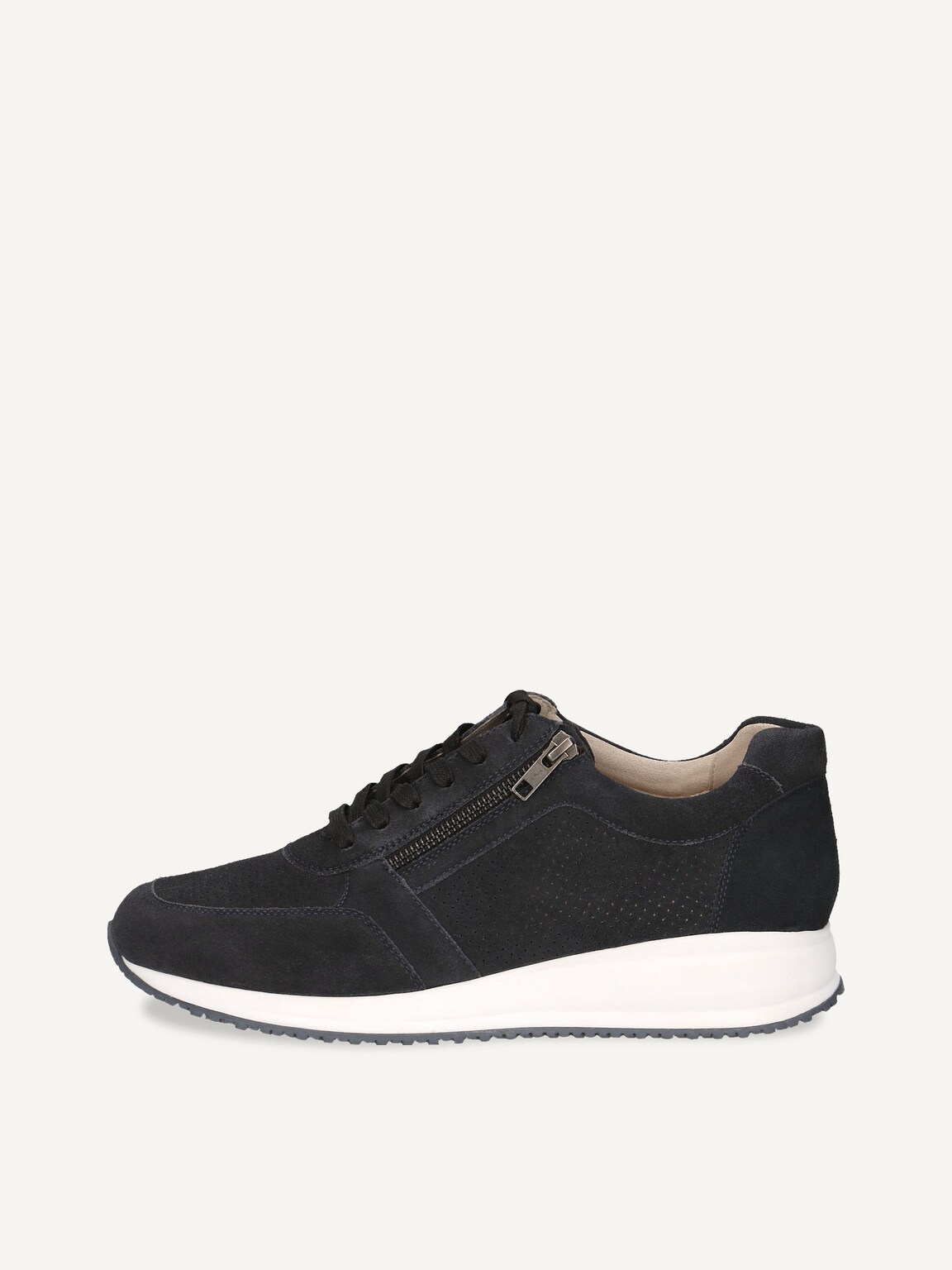 Caprice, Leather Sneaker - blue OCEAN SUEDE, image 2 of 4