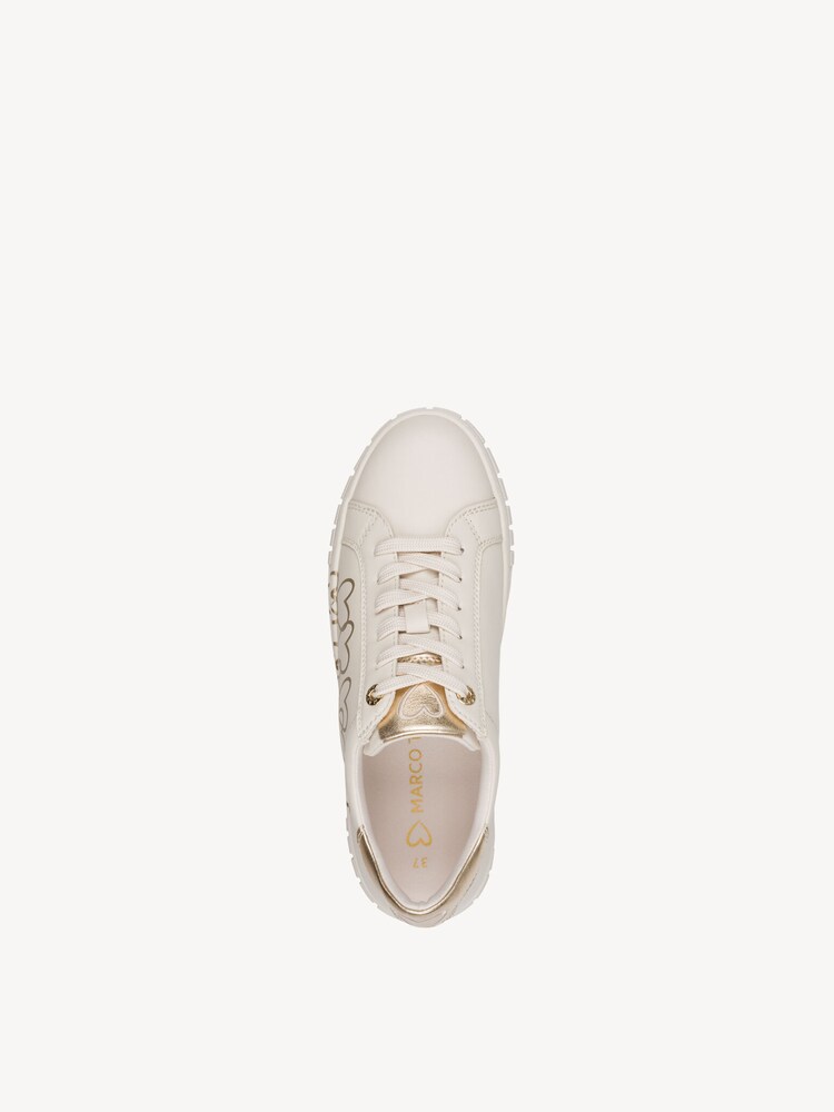 Marco Tozzi, Sneaker - beige CREAM COMB, immagine 3 di 6