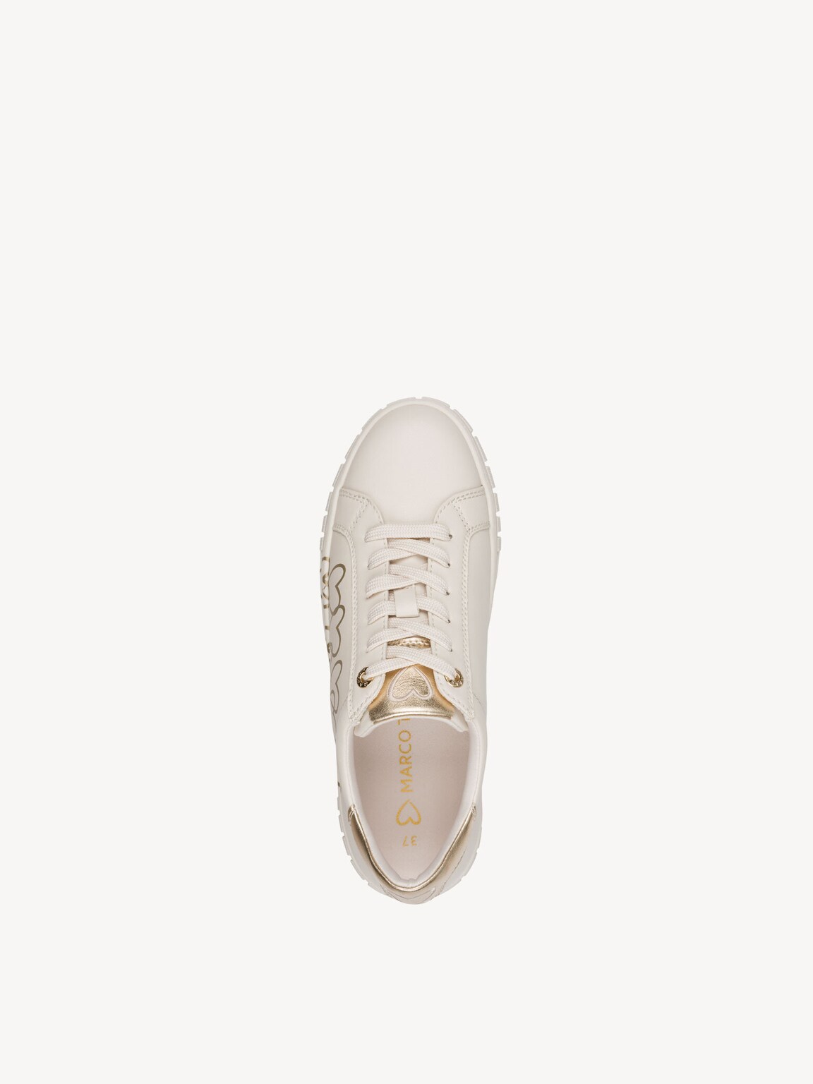 Marco Tozzi, Sneaker - beige CREAM COMB, immagine 3 di 6