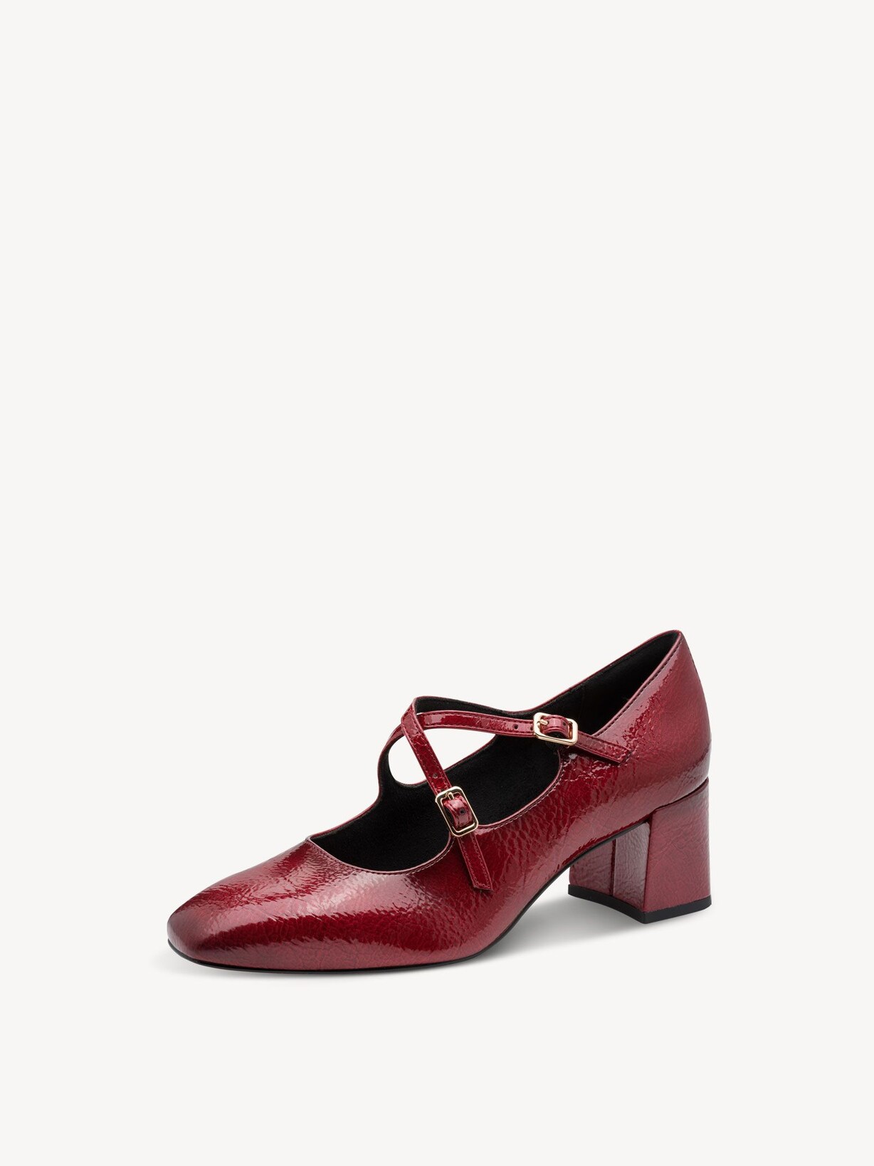 Marco Tozzi, Decolleté - rosso DK.RED PAT., immagine 1 di 6