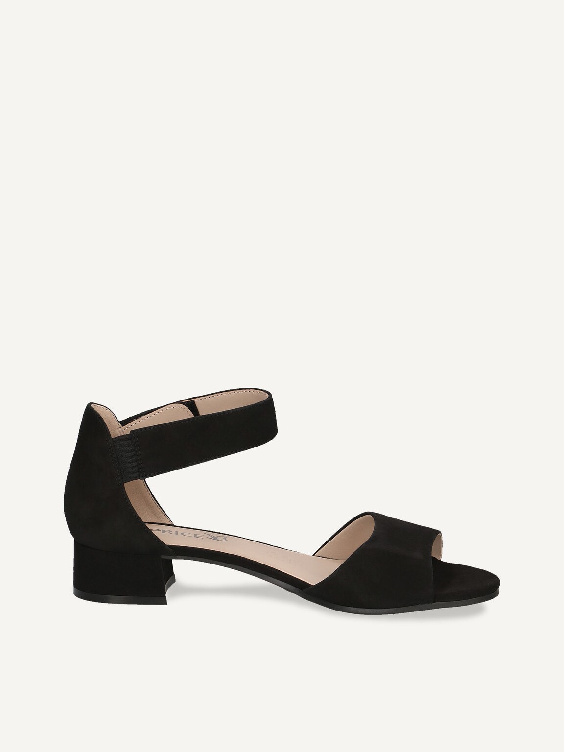 Caprice, Leather Heeled sandal - black BLACK SUEDE, image 3 of 5