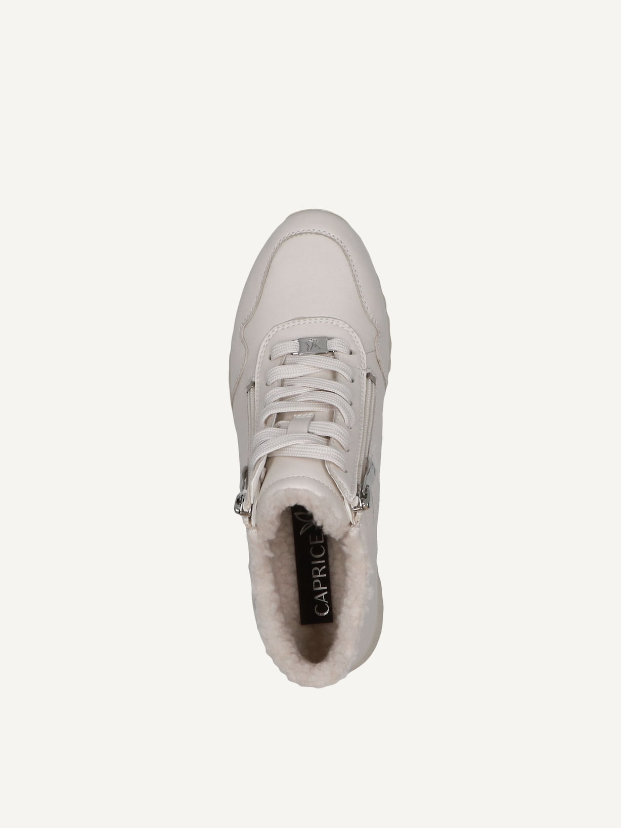 Caprice, Basket en cuir - blanc doublure chaude OFFWHITE NAPPA, image 5 sur 6