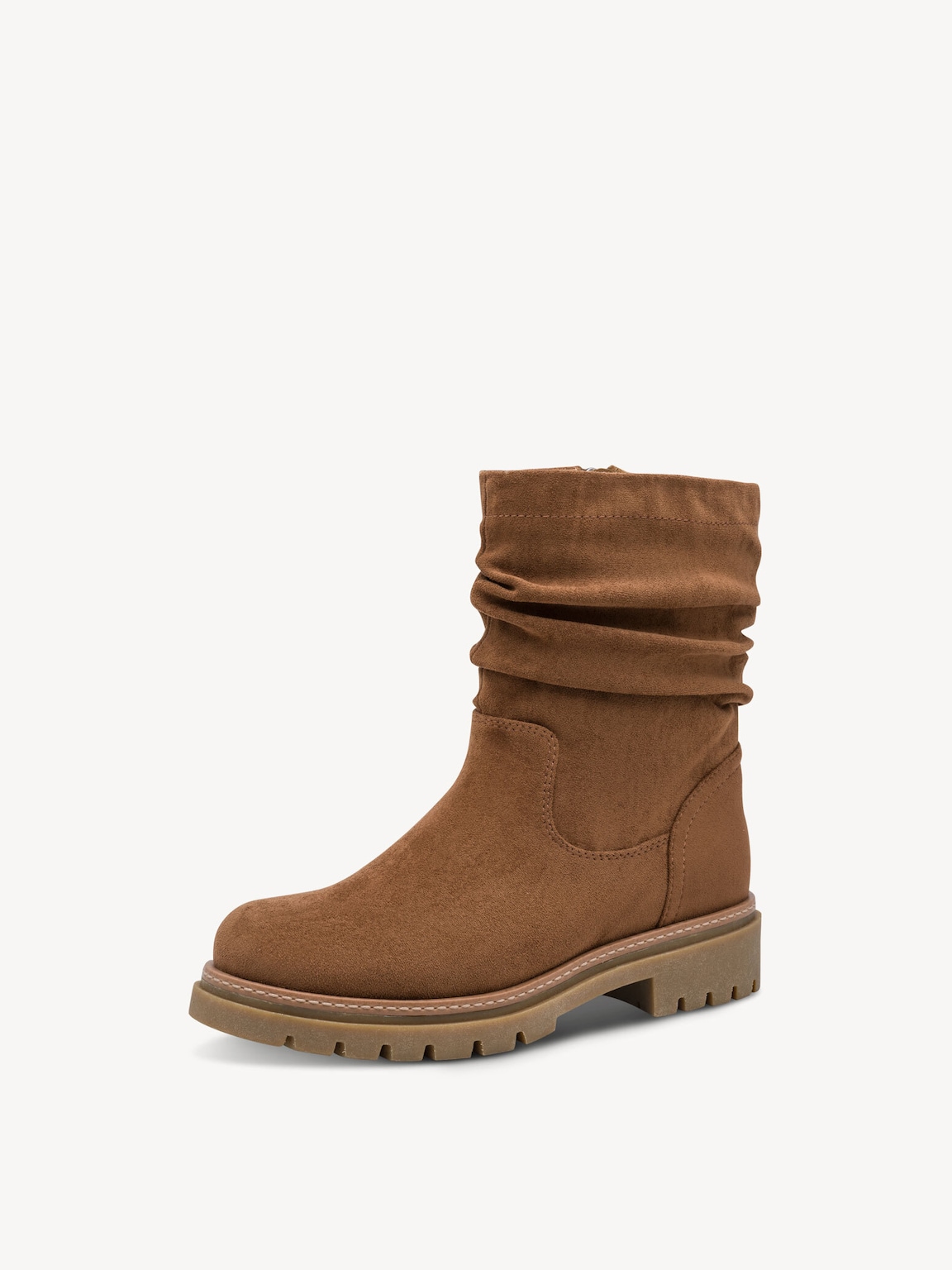 Marco Tozzi, Bootie - brown warm lining, CARAMEL, Image 2 of 6