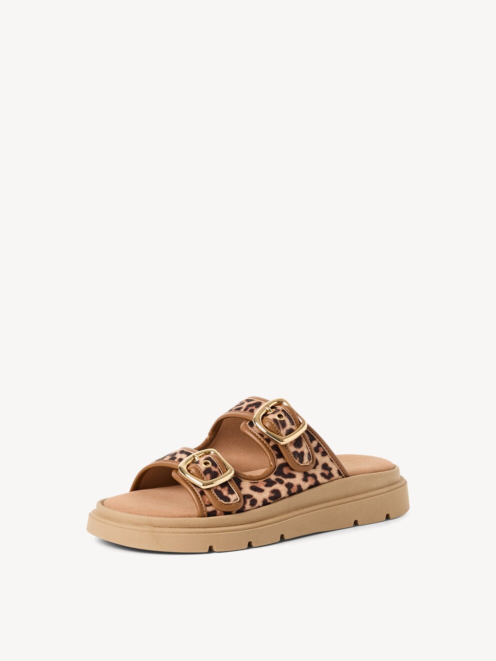 Marco Tozzi, Pantolette - beige LEO DUNE COMB, Bild 1 von 7