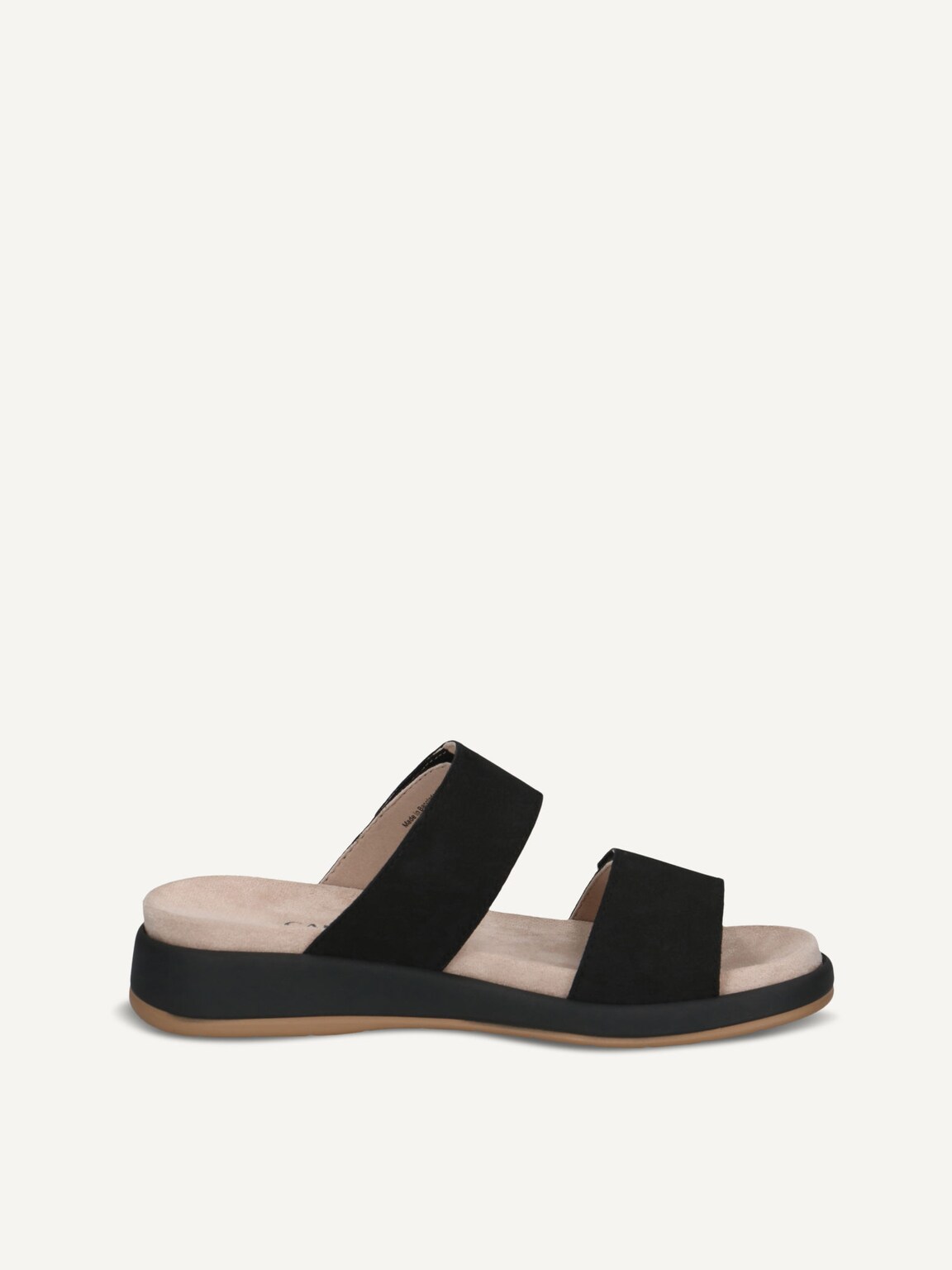 Caprice, Leather Sandal - black BLACK NUBUC, image 3 of 5
