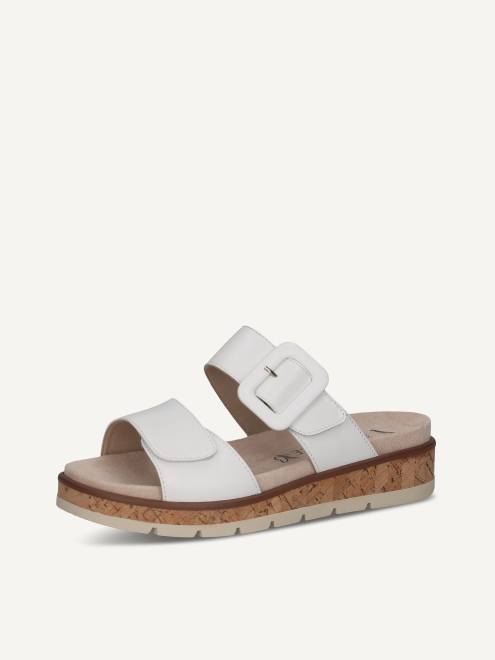 Caprice, Mule en cuir - blanc WHITE NAPPA, image 2 sur 5