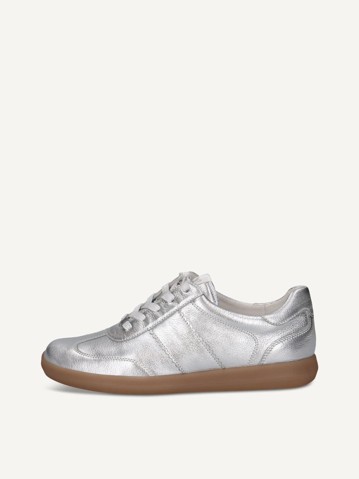 Caprice, Leather Sneaker - silver SILVER METAL., image 2 of 5
