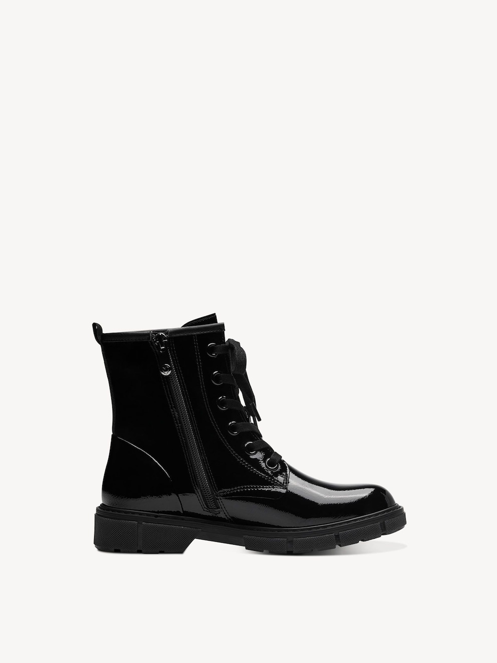 Marco Tozzi, Enkellaarsje - zwart BLACK PATENT, afbeelding 6 van 6