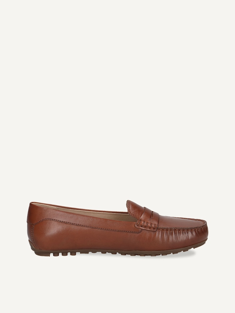 Caprice, Leather Moccasin - brown COGNAC NAPPA, image 4 of 6