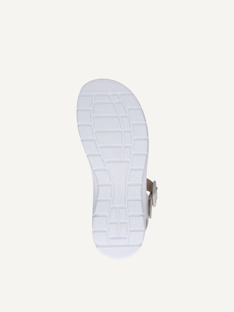 Caprice, Leather Sandal - offwhite PEARL NAPPA, image 5 of 6