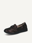 Not selected, Caprice, Leather Slipper - brown MAHOGANY MET