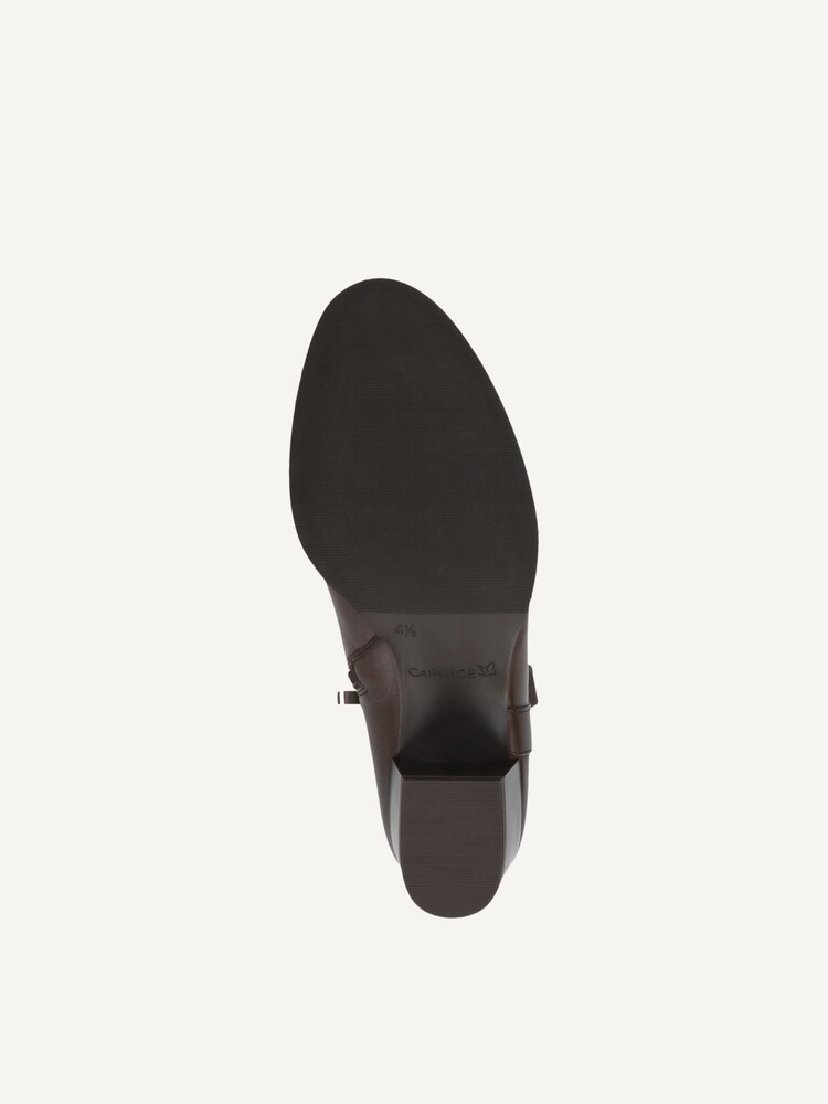 Caprice, Leather Bootie - brown DK BROWN NAPPA, image 5 of 6