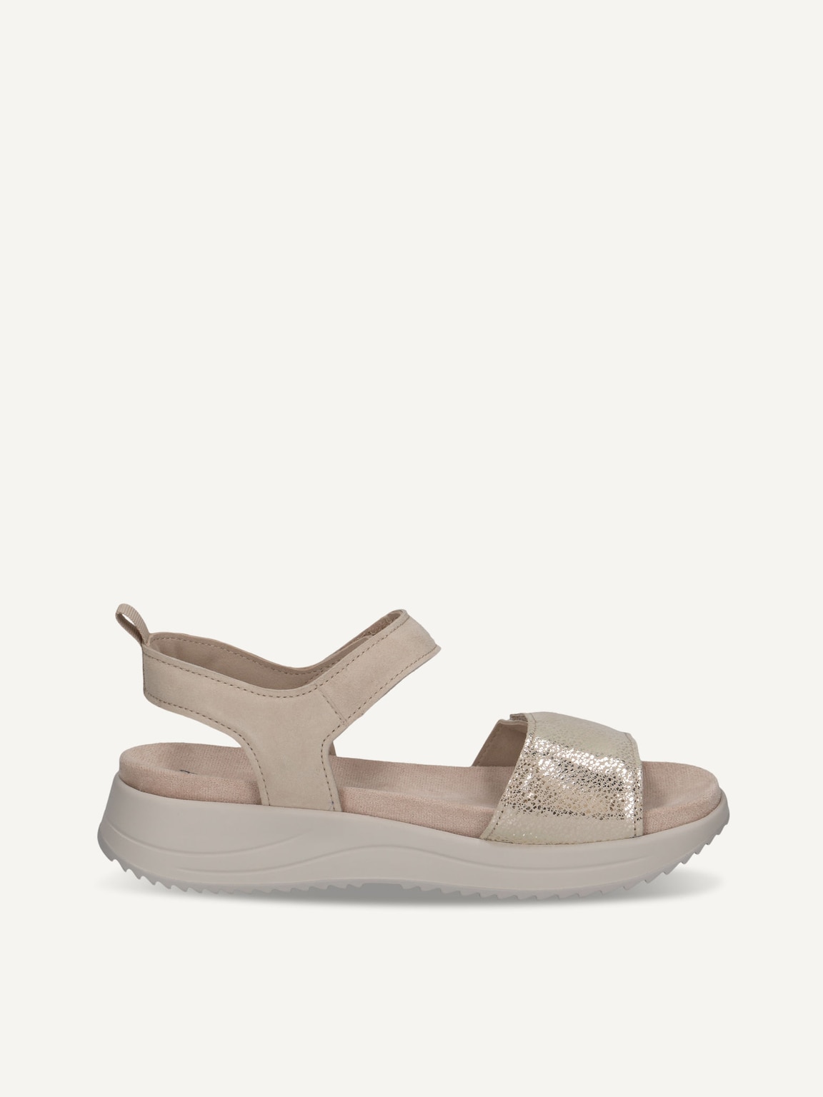 Caprice, Leather Sandal - offwhite OFFWHITE COMB, image 3 of 5
