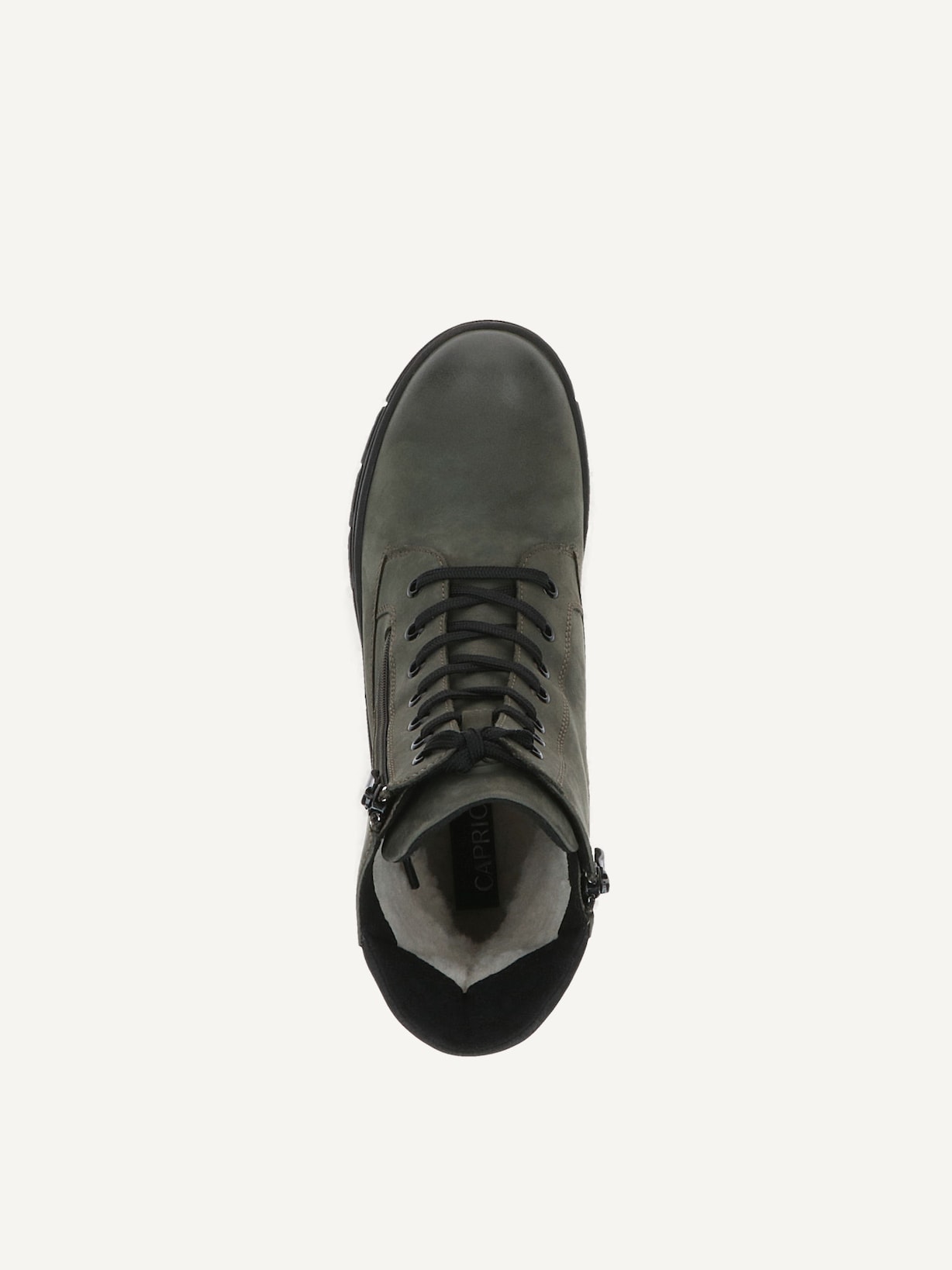 Caprice, Bottine en cuir - khaki doublure chaude KHAKI COMB, image 4 sur 5