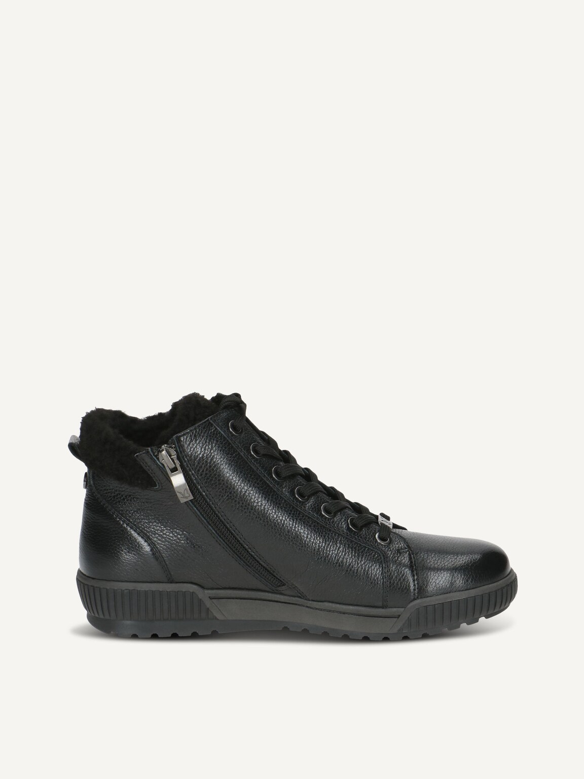 Caprice, Bootie - black warm lining BLACK NAPPA, image 3 of 5