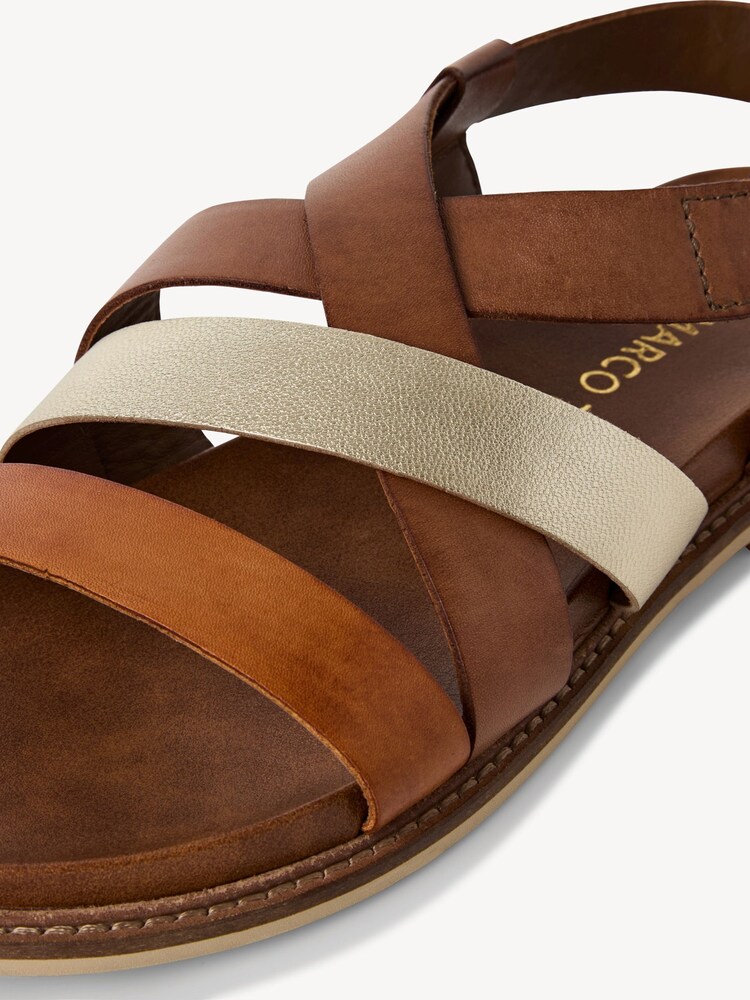 Marco Tozzi, Sandalo - marrone COGNAC COMB, immagine 5 di 6