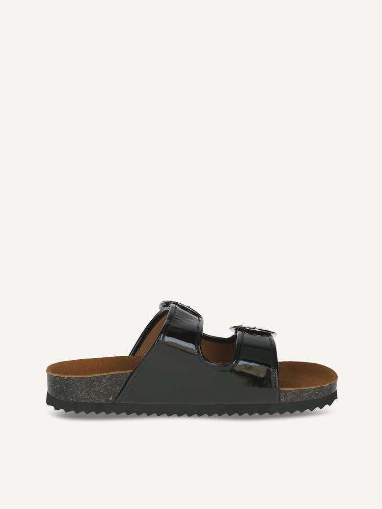 Caprice, Mule en cuir - noir BLACK PATENT, image 3 sur 5