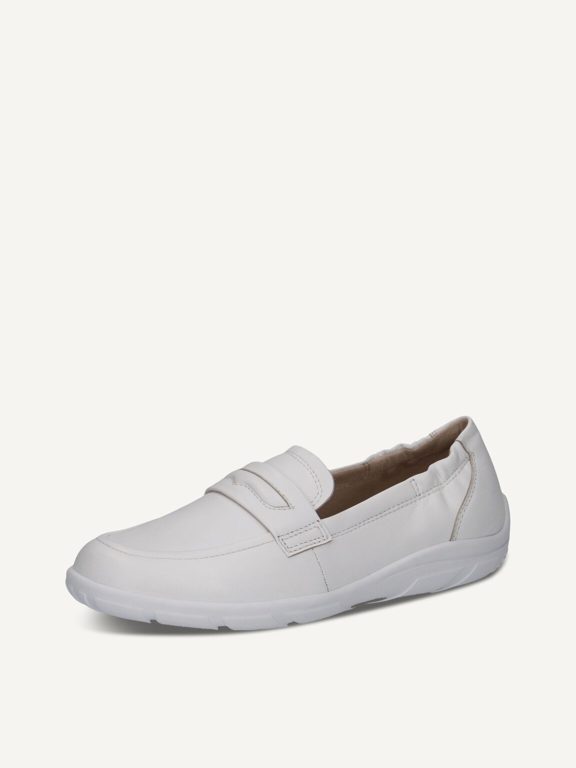 Caprice, Leather Slipper - white WHITE NAPPA, image 1 of 5