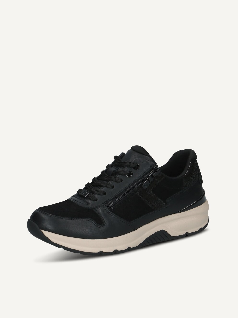 Caprice, Leather Sneaker - black BLACK COMB, image 2 of 5