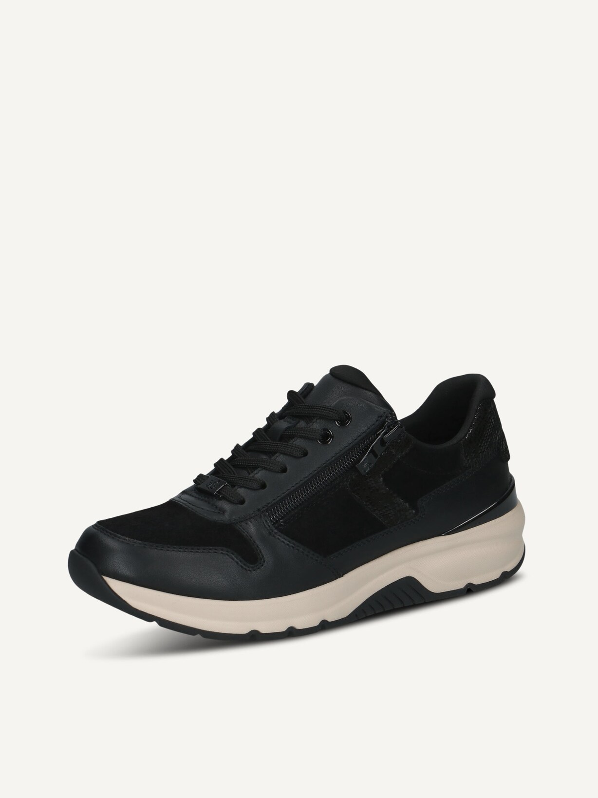 Caprice, Leather Sneaker - black BLACK COMB, image 2 of 5