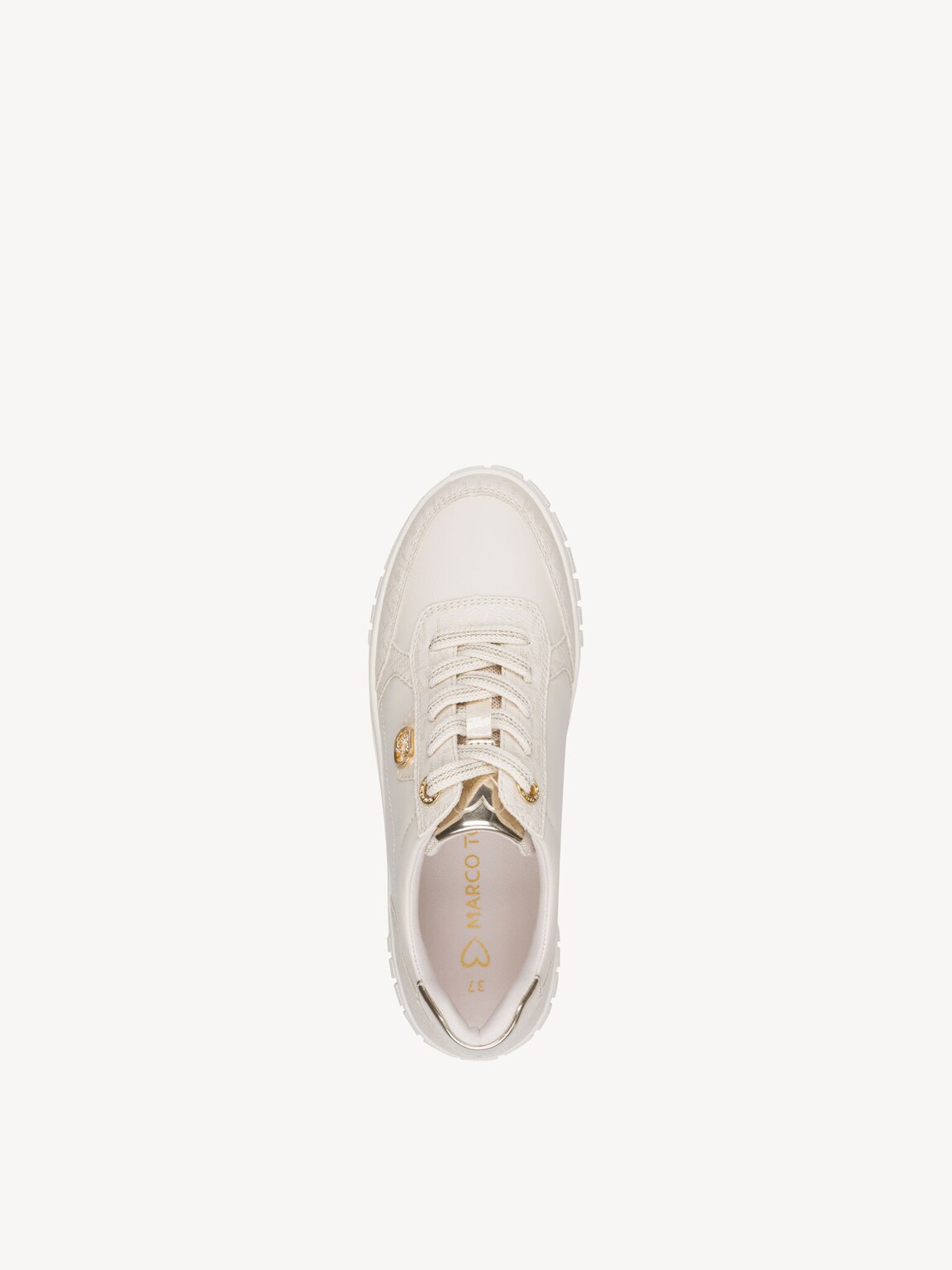Marco Tozzi, Sneaker - beige CREAM COMB, immagine 4 di 7