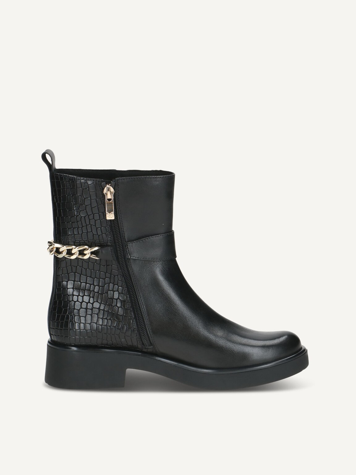Caprice, Leather Bootie - black BLACK COMB, image 3 of 5