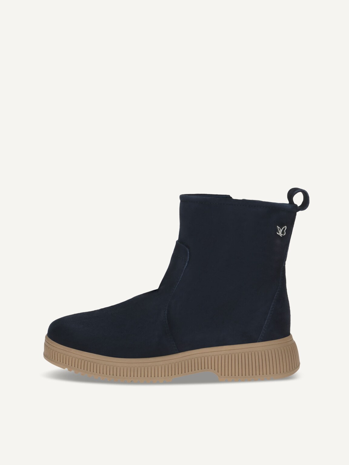 Caprice, Leather Bootie - blue OCEAN SUEDE, image 2 of 5