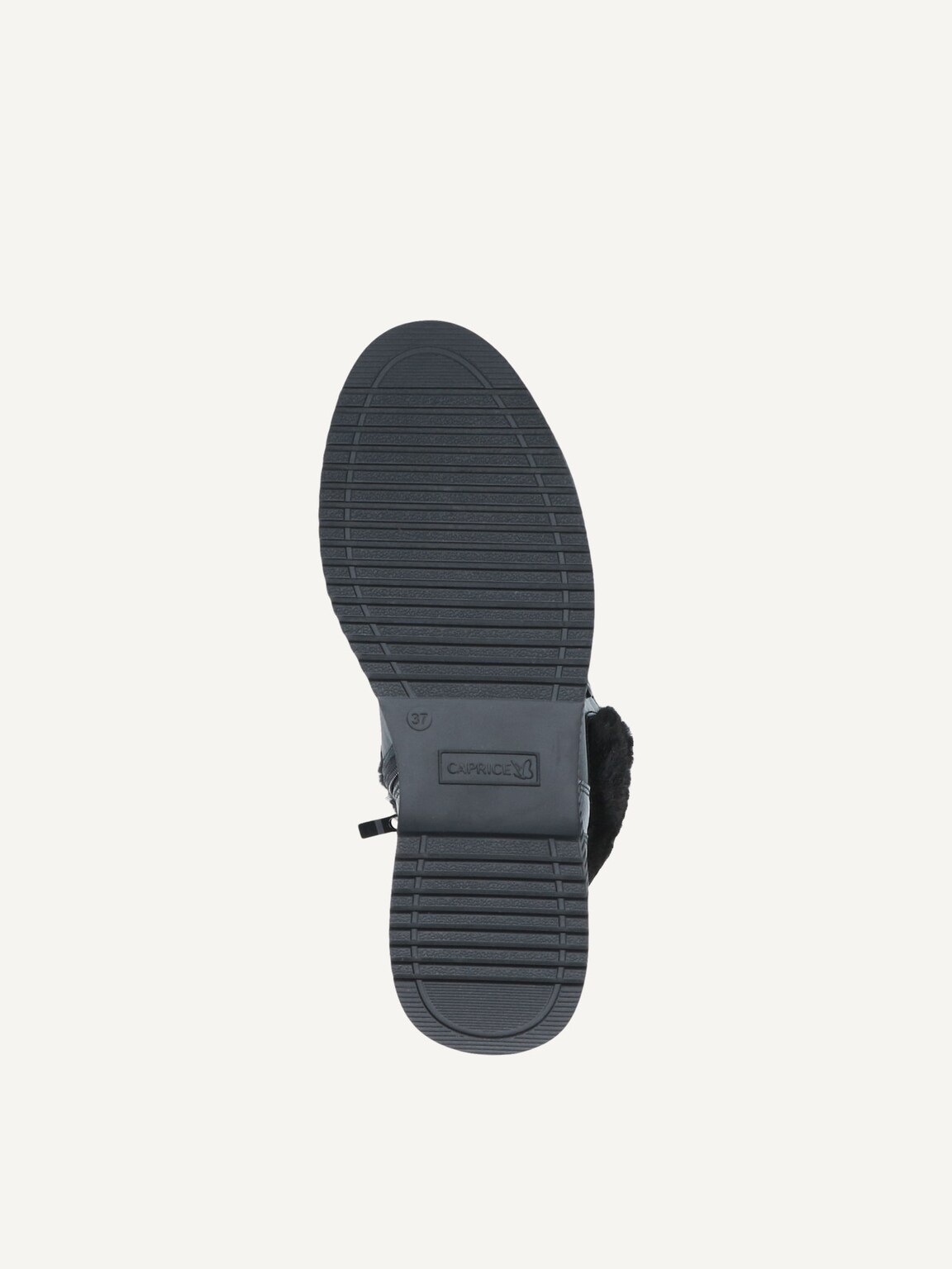 Caprice, Bootie - black warm lining BLACK COMB, image 5 of 6