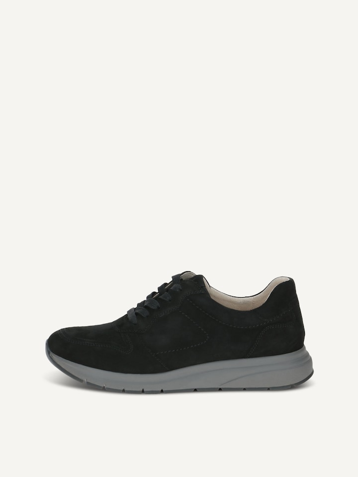 Caprice, Basket en cuir - noir BLACK SUEDE