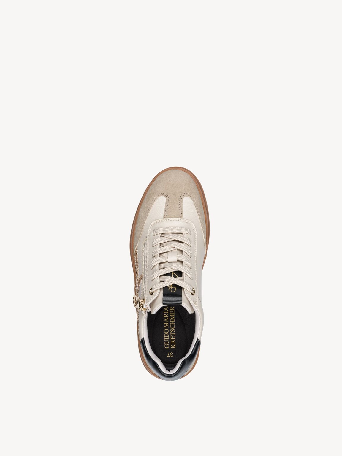 Marco Tozzi, Sneaker - beige IVORY COMB, immagine 4 di 7