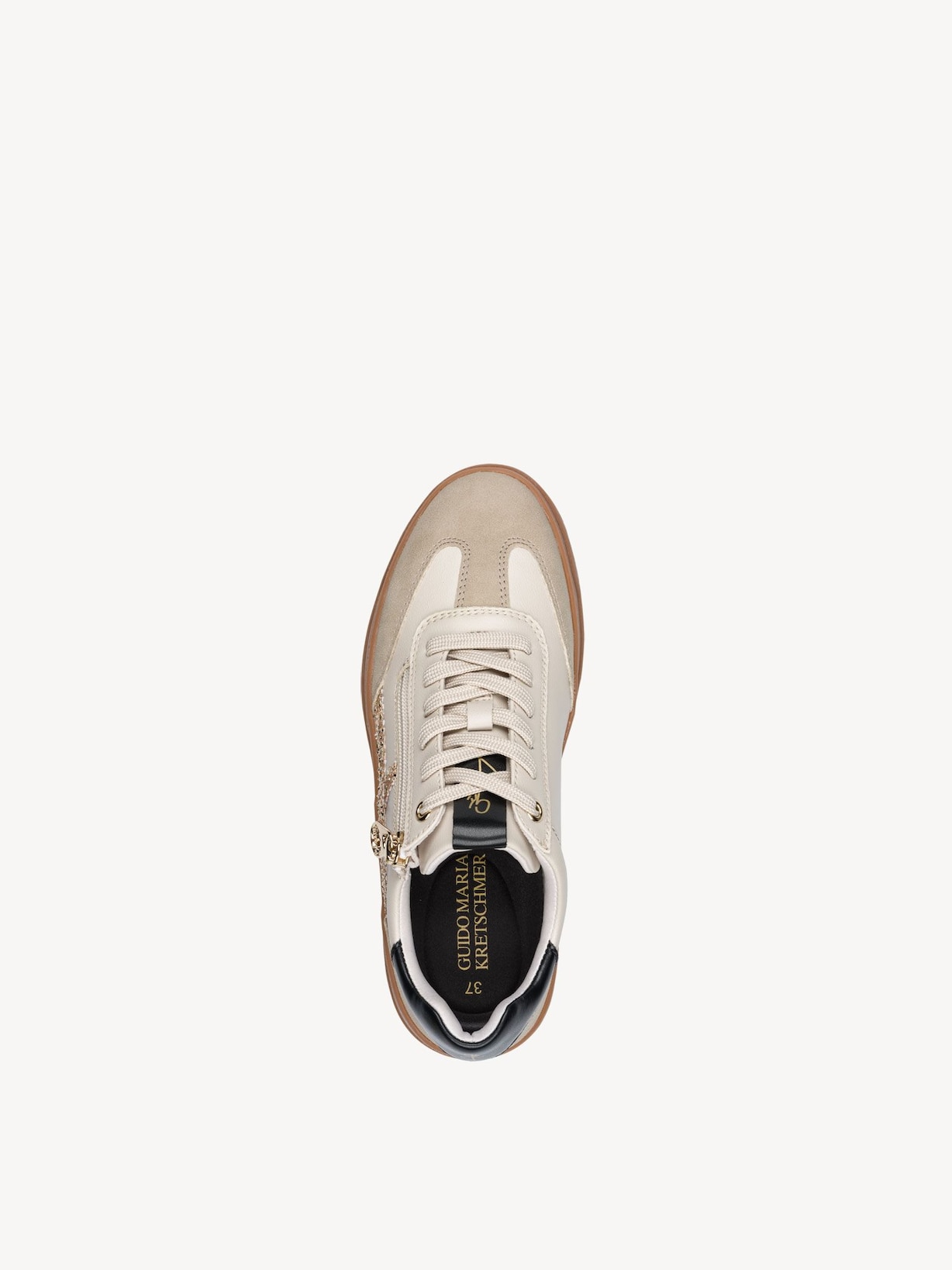 Marco Tozzi, Sneaker - beige IVORY COMB, image 5 of 7