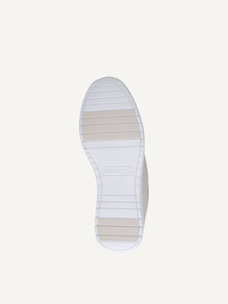 Caprice, Basket en cuir - blanc PEARL PER.DEER, image 5 sur 5