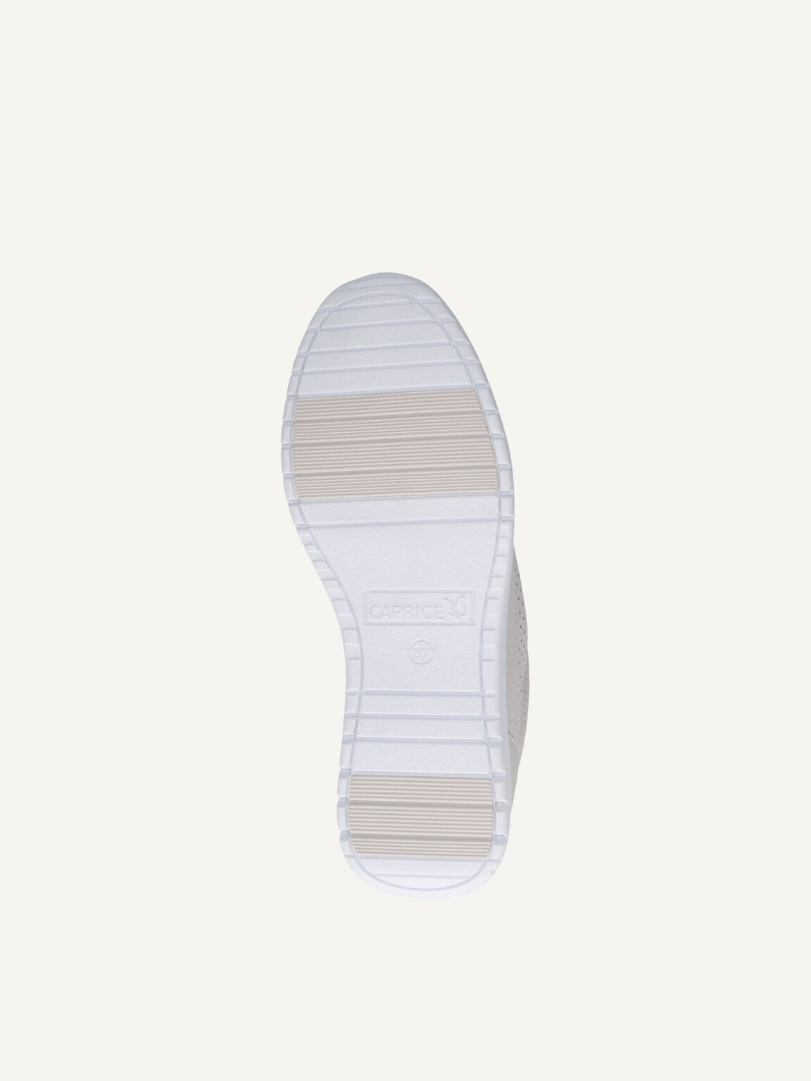Caprice, Leather Sneaker - white PEARL PER.DEER, image 4 of 5